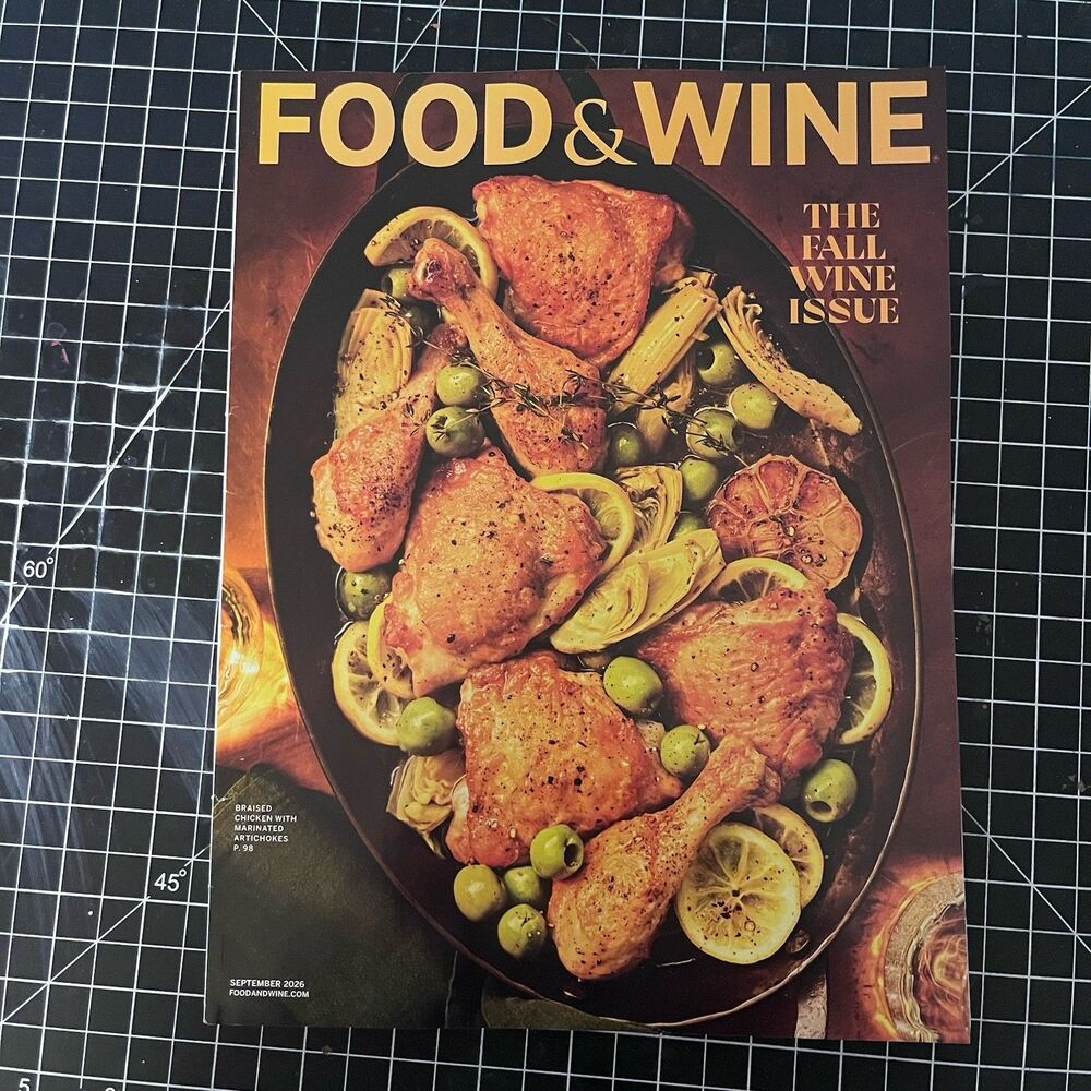 Food & Wine Magazine September 2026 The Fall Wine issue